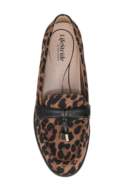 Lifestride Women's Malta 3 Round Toe Slip On Tassel Loafers In Black