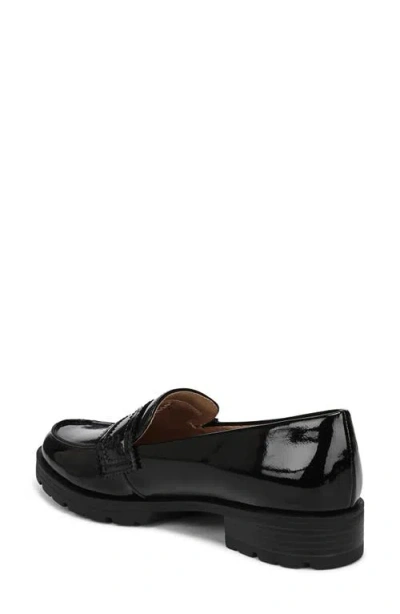 Lifestride Women's London Lug Sole Penny Loafers In Black