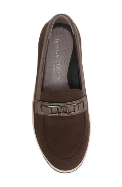 Lifestride Women's Daydream Washable Round Toe Loafers In Brown