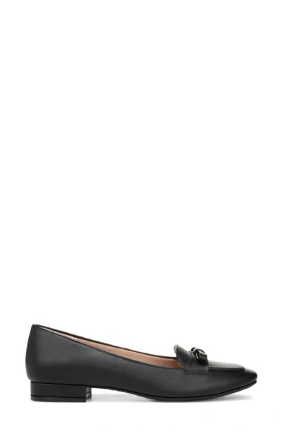 Lifestride Women's Claudine Square Toe Block Heel Ballerina Flats In Black