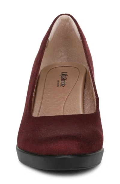 Lifestride Women's Elevate Block Heel Dress Pumps In Brown