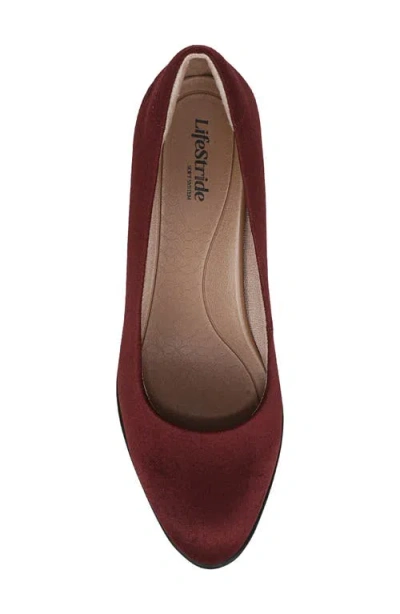 Lifestride Women's Elevate Block Heel Dress Pumps In Brown