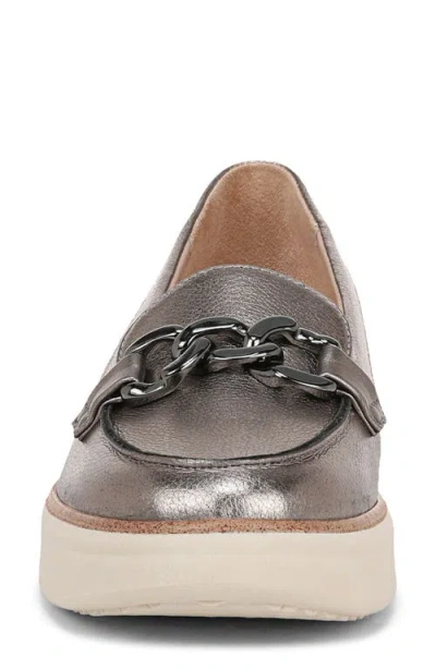 Lifestride Women's Chelsea-bit Round Toe Platform Loafers In Gold