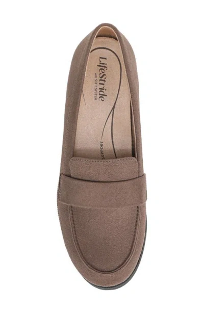 Lifestride Women's Sonoma 2 Slip On Penny Loafers In Brown