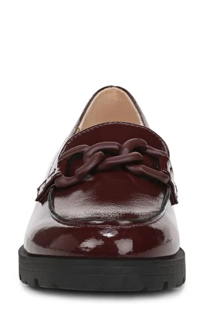 Lifestride Women's London 2 Chain Detail Lug Sole Loafers In Burgundy