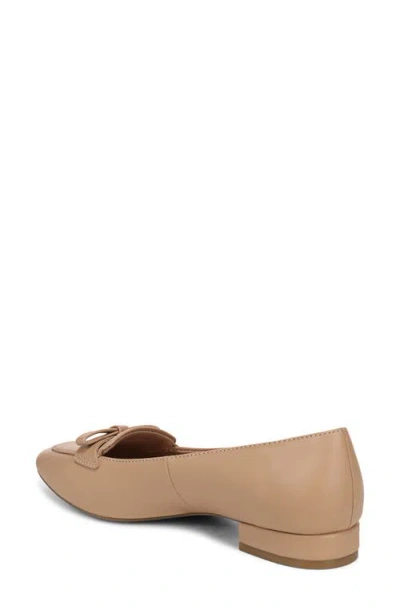 Lifestride Women's Claudine Square Toe Block Heel Ballerina Flats In Brown