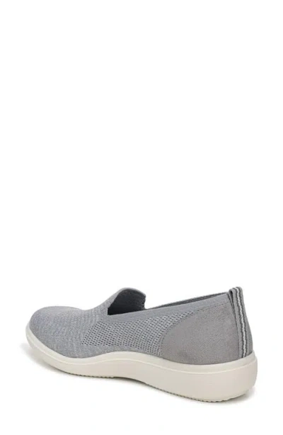 Lifestride Women's Boulevard Washable Round Toe Slip Ons In Gray