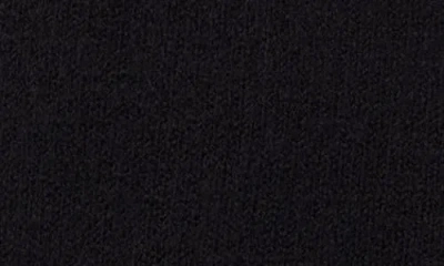 Cece Multicolor Embroidered Flower Sweater In Black