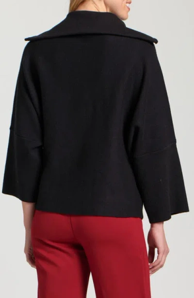 Apny Half-zip Pullover In Black