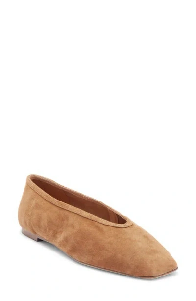 Tony Bianco Bianca Flats Taupe Suede In Brown