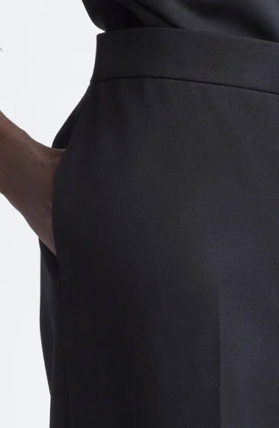 Fforme Agel Tailored Virgin Wool Trousers In Black