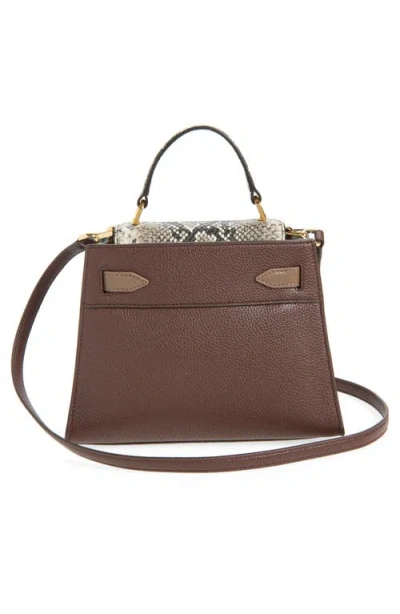 Veronica Beard Dash Leather Top Handle Bag