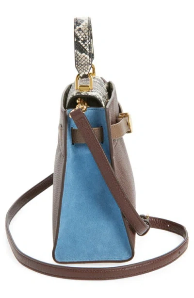 Veronica Beard Dash Leather Top Handle Bag