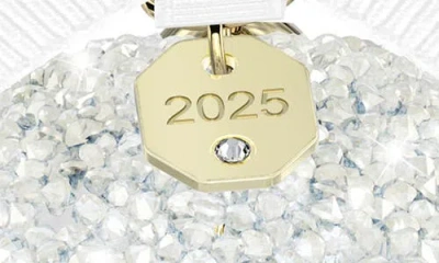 Swarovski Annual Edition Bell Ornament 2025 In White