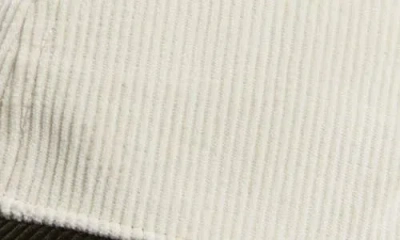 Rag & Bone Harlow Cotton Corduroy Baseball Cap In Neutral
