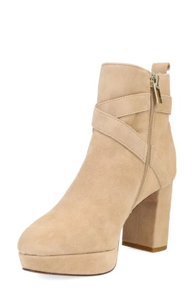 Pelle Moda Leyton Platform Bootie In Brown