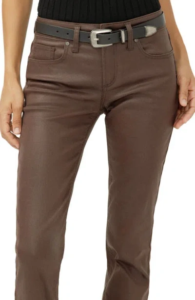 Silver Jeans Co. Women's Suki Mid Rise Curvy Fit Slim Bootcut Jeans In Brown