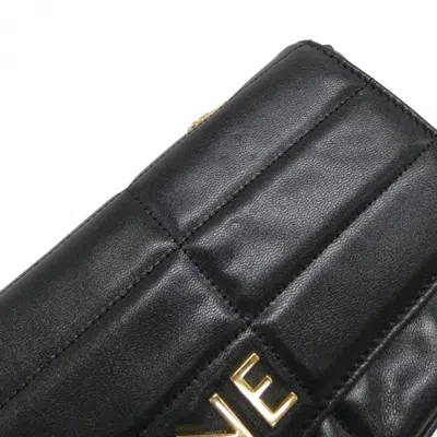 Pre-owned Celine Black Leather Shoulder Bag ()