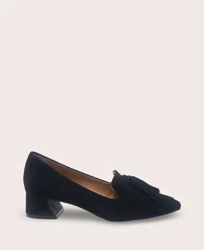 Gentle Souls Glova Tassel Pump In Black