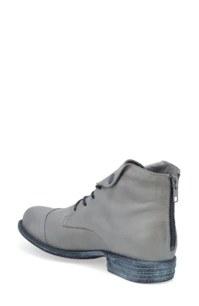 Miz Mooz Lennox Lace-up Bootie In Gray
