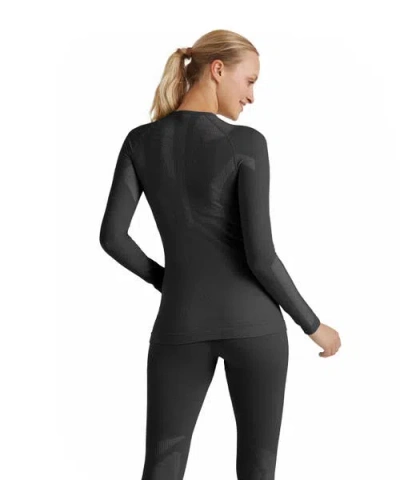 Falke Wool Tech Base Layer Top In Black