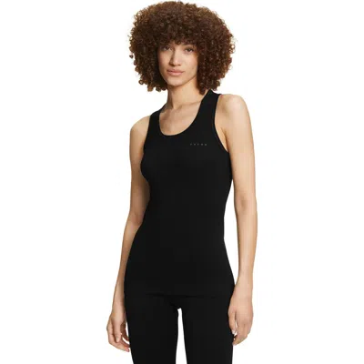 Falke Wool Tech Racerback Base Layer Top In Black