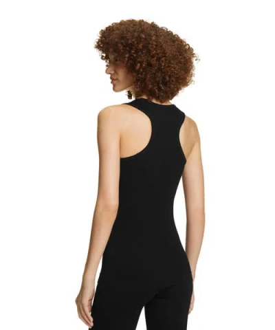 Falke Wool Tech Racerback Base Layer Top In Black