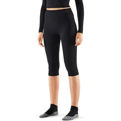 Falke Maximum Warm 3/4 Base Layer Bottom In Black