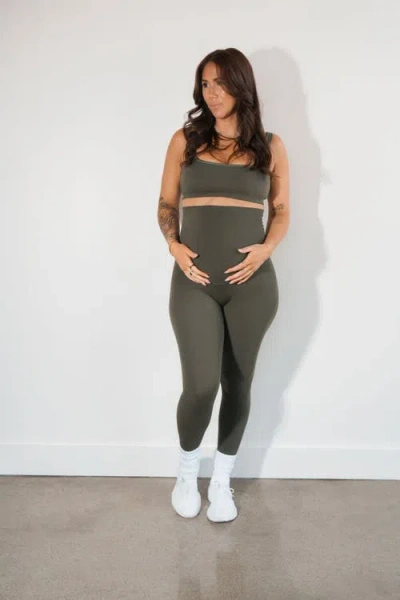 Vitality Cloud Ii Maternity Pant In Green