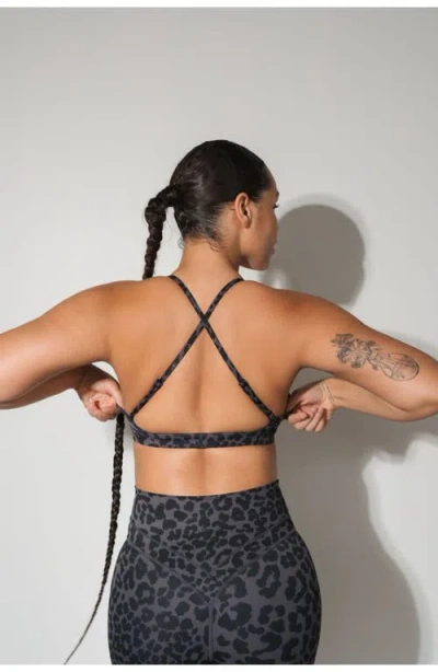 Vitality Pulse Mini Bra In Black
