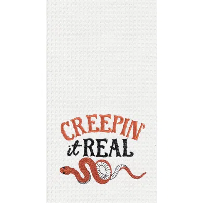 C & F Home C&f Home Creepin' It Real Snake Towel In Multi