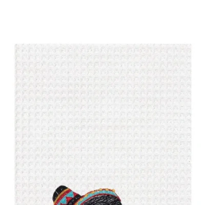 C & F Home C&f Home Mariachi Guitar Waffle Weave Dishtowel In Multi