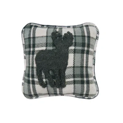 C & F Home C&f Home Deer Throw Pillow, 8" X 8" In Green