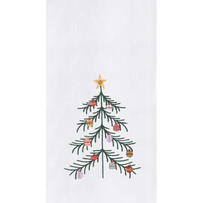 C & F Home C&f Home Vintage Tree Towel In Multi