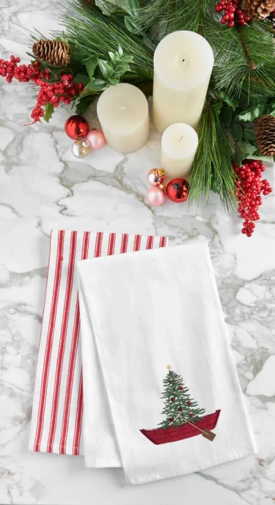 C & F Home C&f Home Deck The Hulls Towel In White