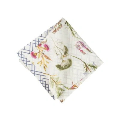 C & F Home C&f Home Genevieve Napkin Set Of 6 In Multi
