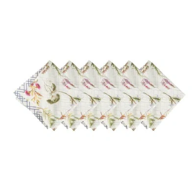 C & F Home C&f Home Genevieve Napkin Set Of 6 In Multi