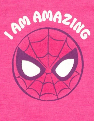 Marvel Spider-man Avengers Sleeveless Romper Headband Set In Red