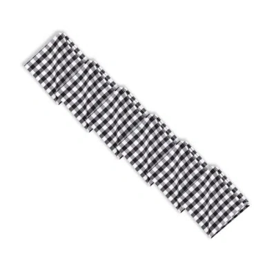 C & F Home C&f Home Ashford Black Napkin Set Of 6 In Black