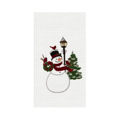 C & F Home C&f Home Snowman & Cardinals Towel In Multi