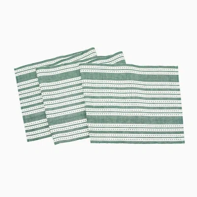 C & F Home C&f Home Warner Emerald Table Runner In Green