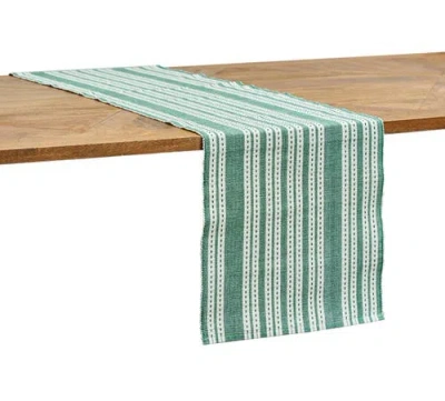 C & F Home C&f Home Warner Emerald Table Runner In Green