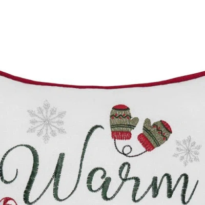 C & F Home C&f Home Warm And Cozy Cocoa Mug Christmas Pillow, 10" X 10" In Multi