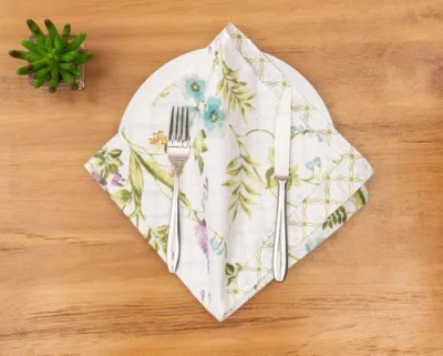 C & F Home C&f Home Carley Napkin Set Of 6 In Green