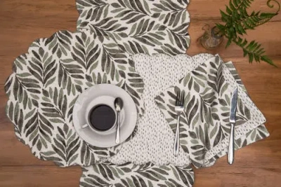 C & F Home C&f Home Blair Table Runner In Gray