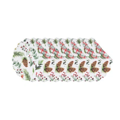 C & F Home C&f Home Jovie Round Placemats Set Of 6, 17" In Multi