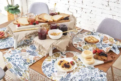 C & F Home C&f Home Delilah Table Runner 14" X 51" In Multi