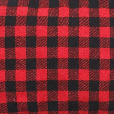 C & F Home C&f Home Buffalo Check Christmas Holiday Throw Pillow, 14" X 18" In Red