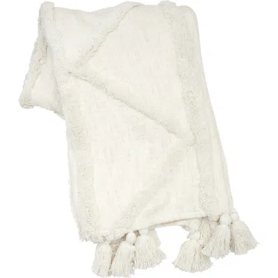 C & F Home C&f Home Tufted Throws In White