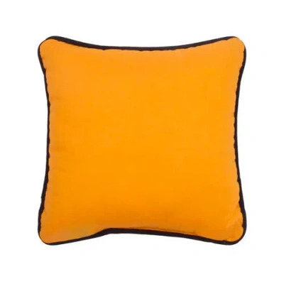 C & F Home C&f Home Halloween Ghost "i'm Too Old For This Sheet" Petite Accent Pillow 10" X 10" In Orange